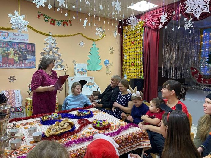 Рождественские посиделки ''Рождество в кругу родных'' в Сереульском доме культуры