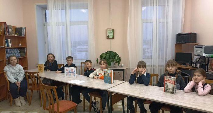 Открытие клуба ''Тимуровцы'' в Краснополянской библиотеке