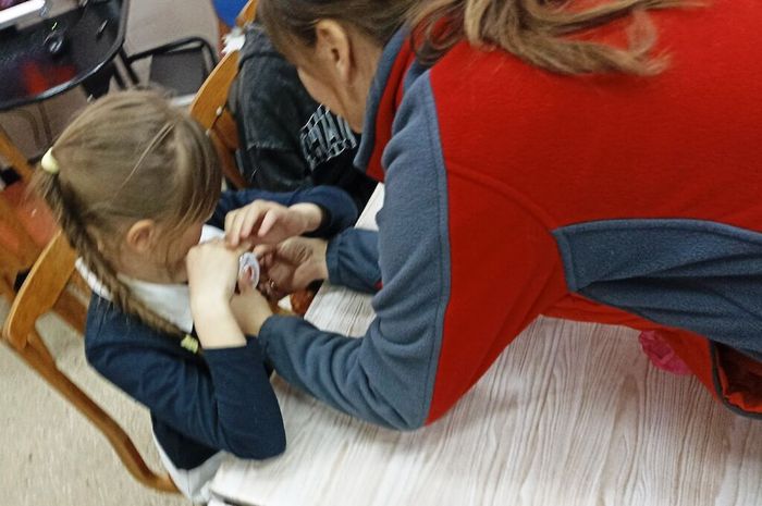 Открытие клуба для детей в Краснополянской библиотеке