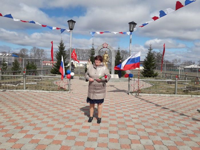 Рубаненко Любовь Семёновна - председатель Красносопкинского Совета ветеранов
